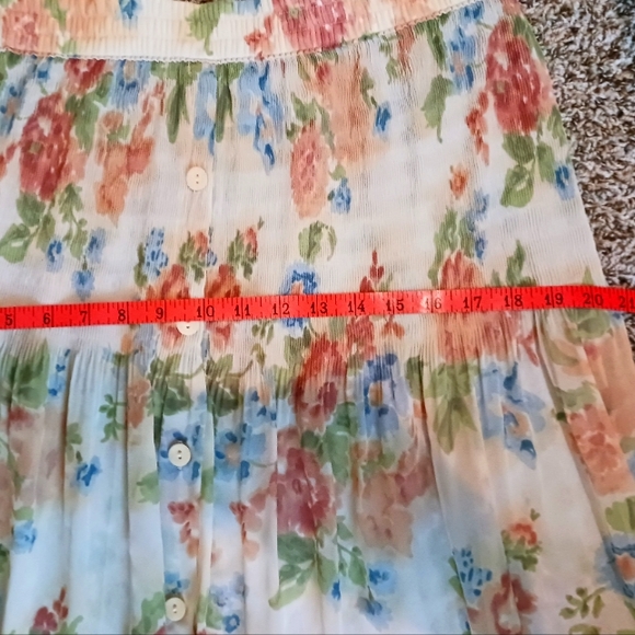 Express Vintage Floral Skirt L NWT - Picture 10 of 13